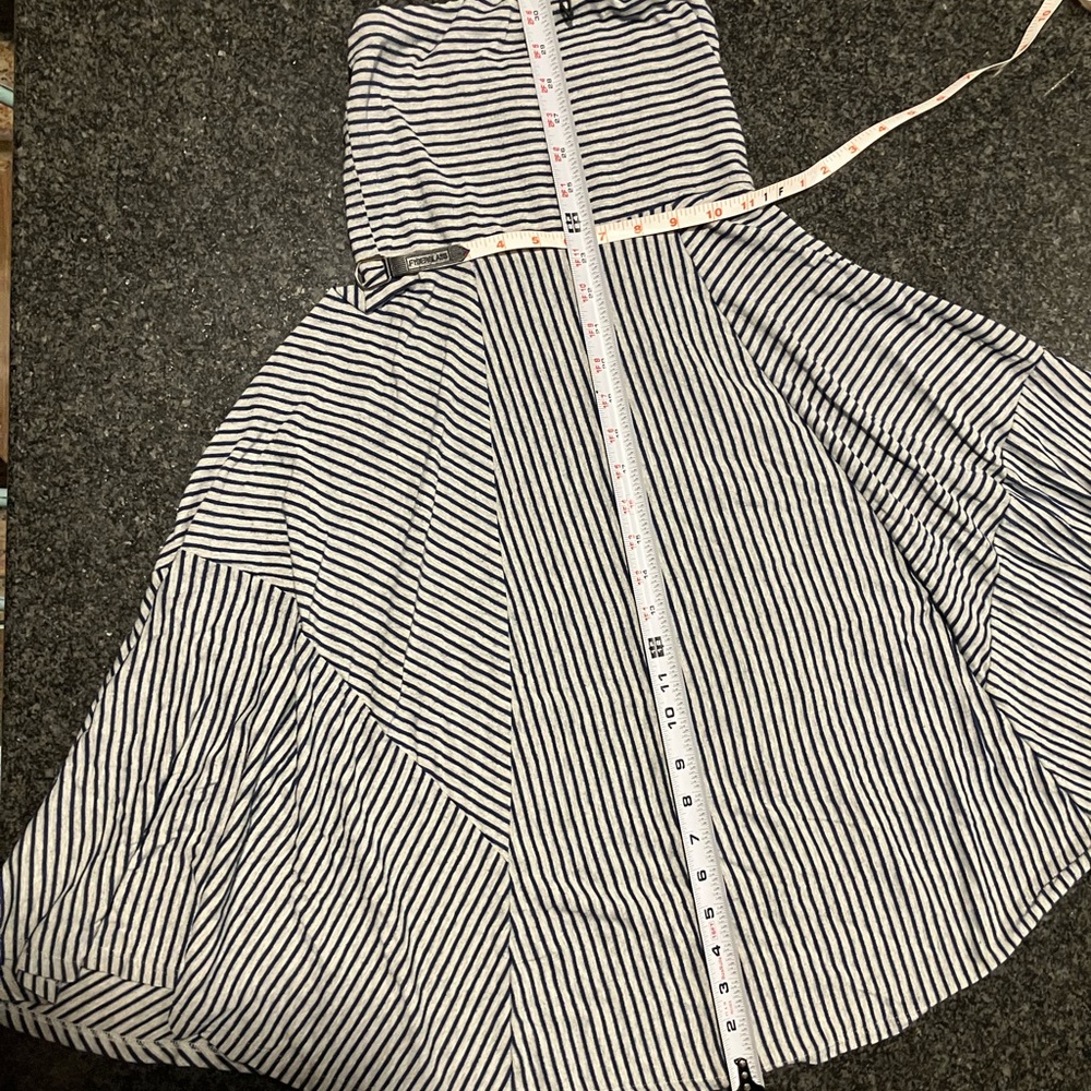 Striped Black and White Kids Dress